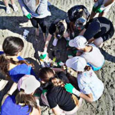 Children on a beach